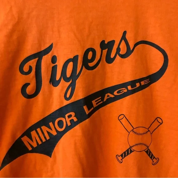 SOLD Vintage 1990s Tigers Minor League Baseball Patch Single Stitch T-shirt - Picture 5 of 11